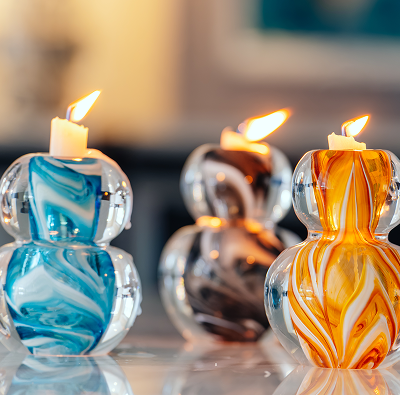 Bubble Candle Holders